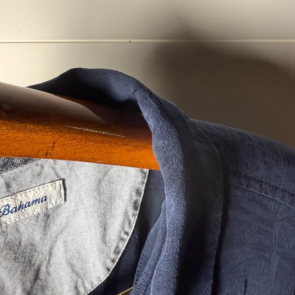 Tommy Bahama Denver Broncos Short Sleeve Button Up Casual Shirt XXXL Navy - Picture 8 of 9